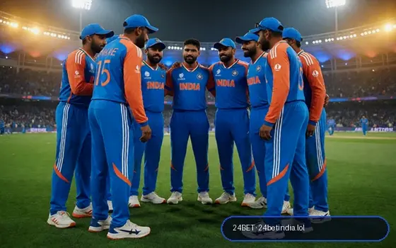 India vs Australia on 24bet